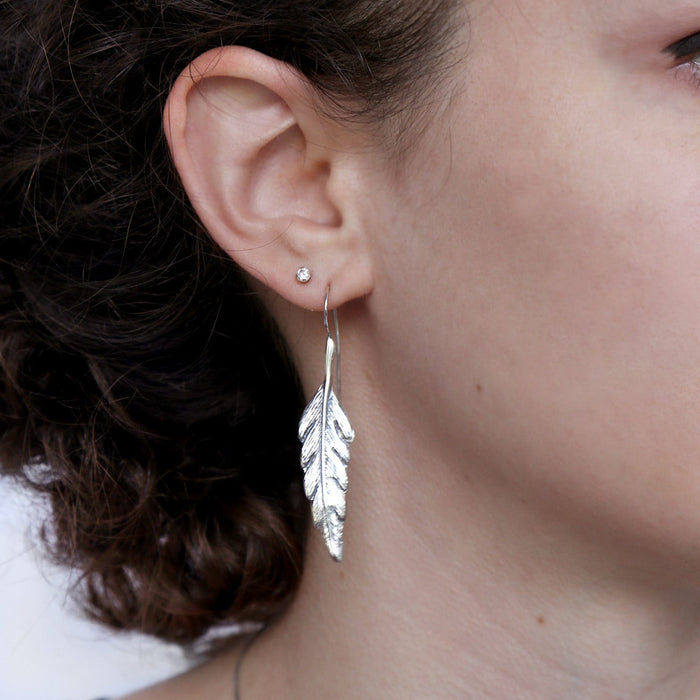 Silver Forest Earrings 2