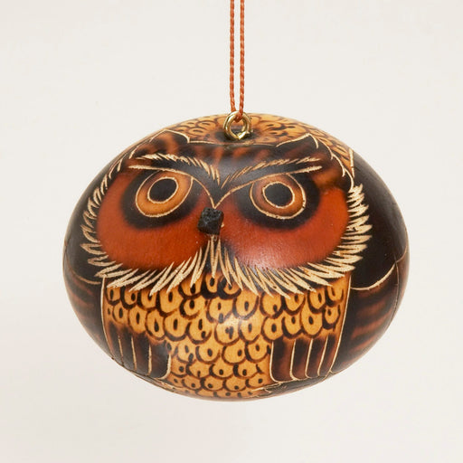 Gourd Owl Ornament