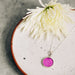 Hydrangea Petal Necklace thumbnail 2