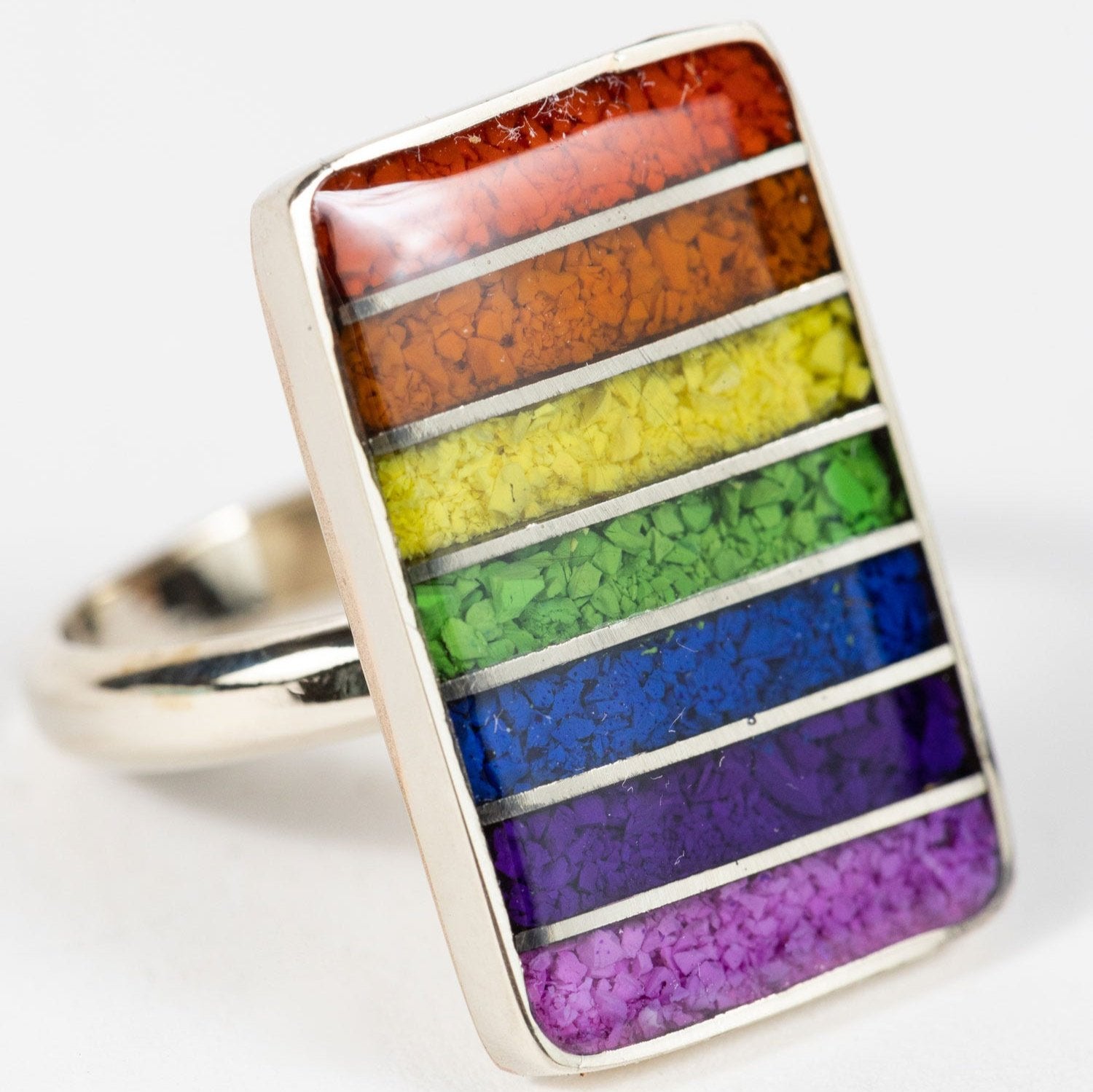 Rainbow Banner Ring - Ten Thousand Villages