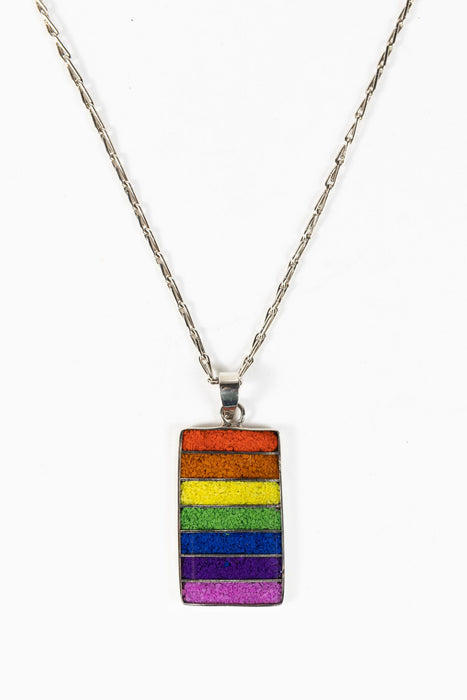 Rainbow Banner Necklace 3