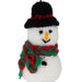 Yarn Snowman Ornament thumbnail 1