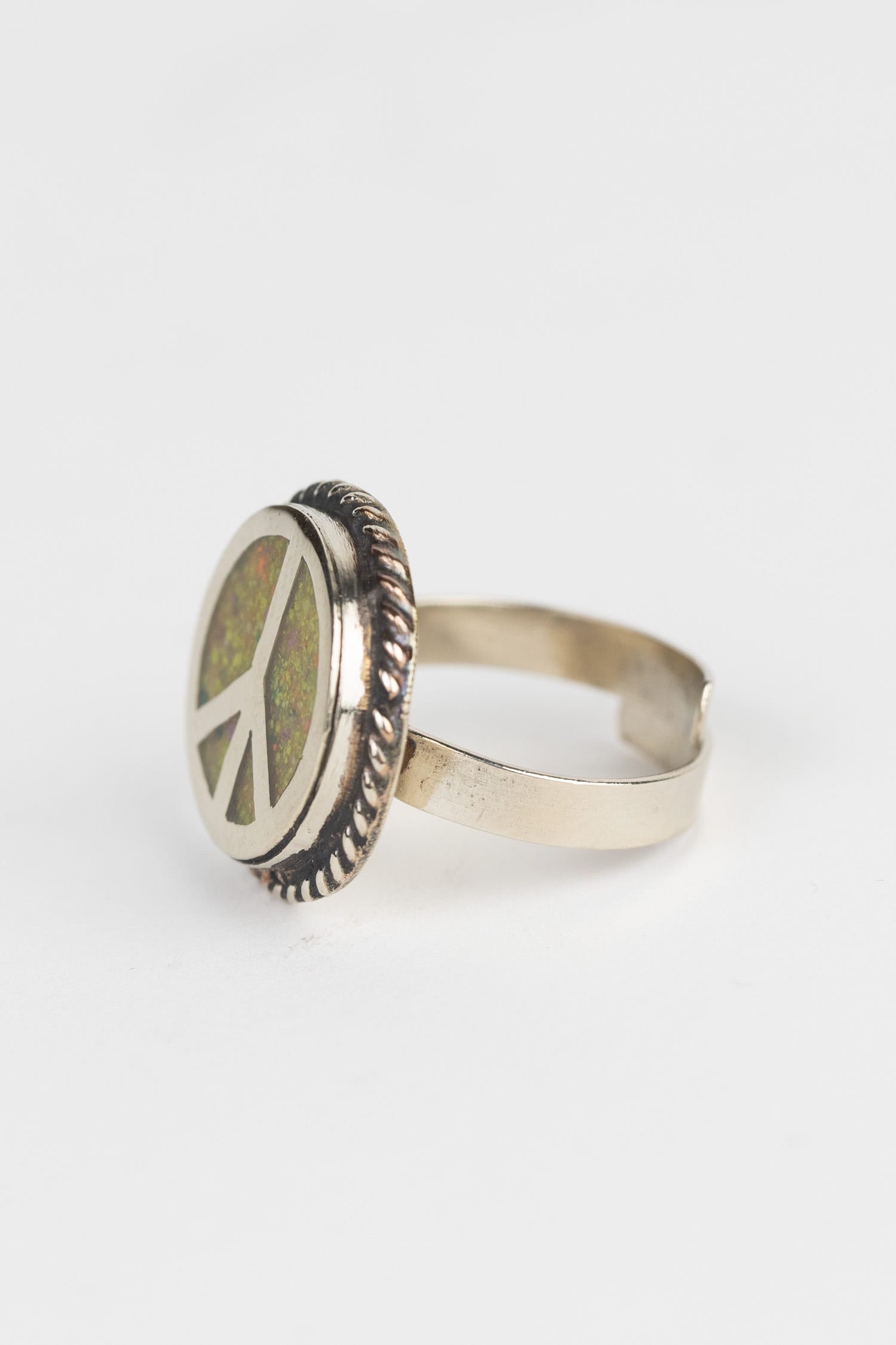 Peruvian Peace Sign Ring - Ten Thousand Villages