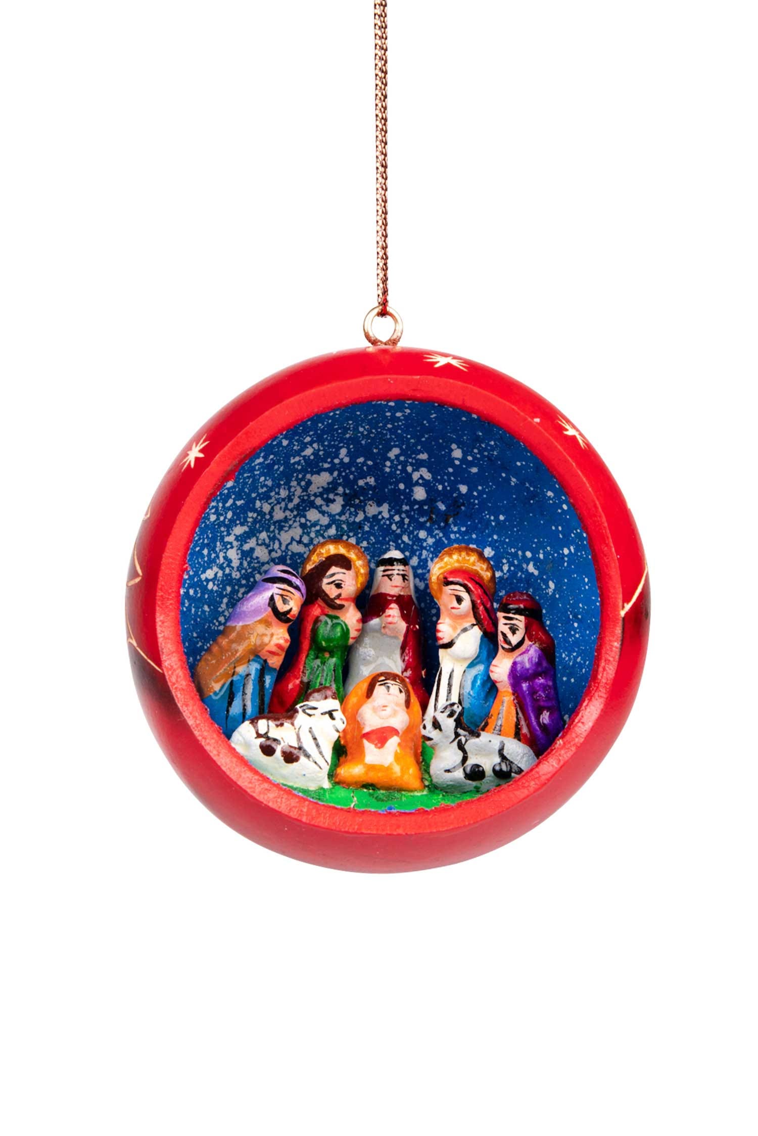 Gourd Retablo Ornament - Ten Thousand Villages
