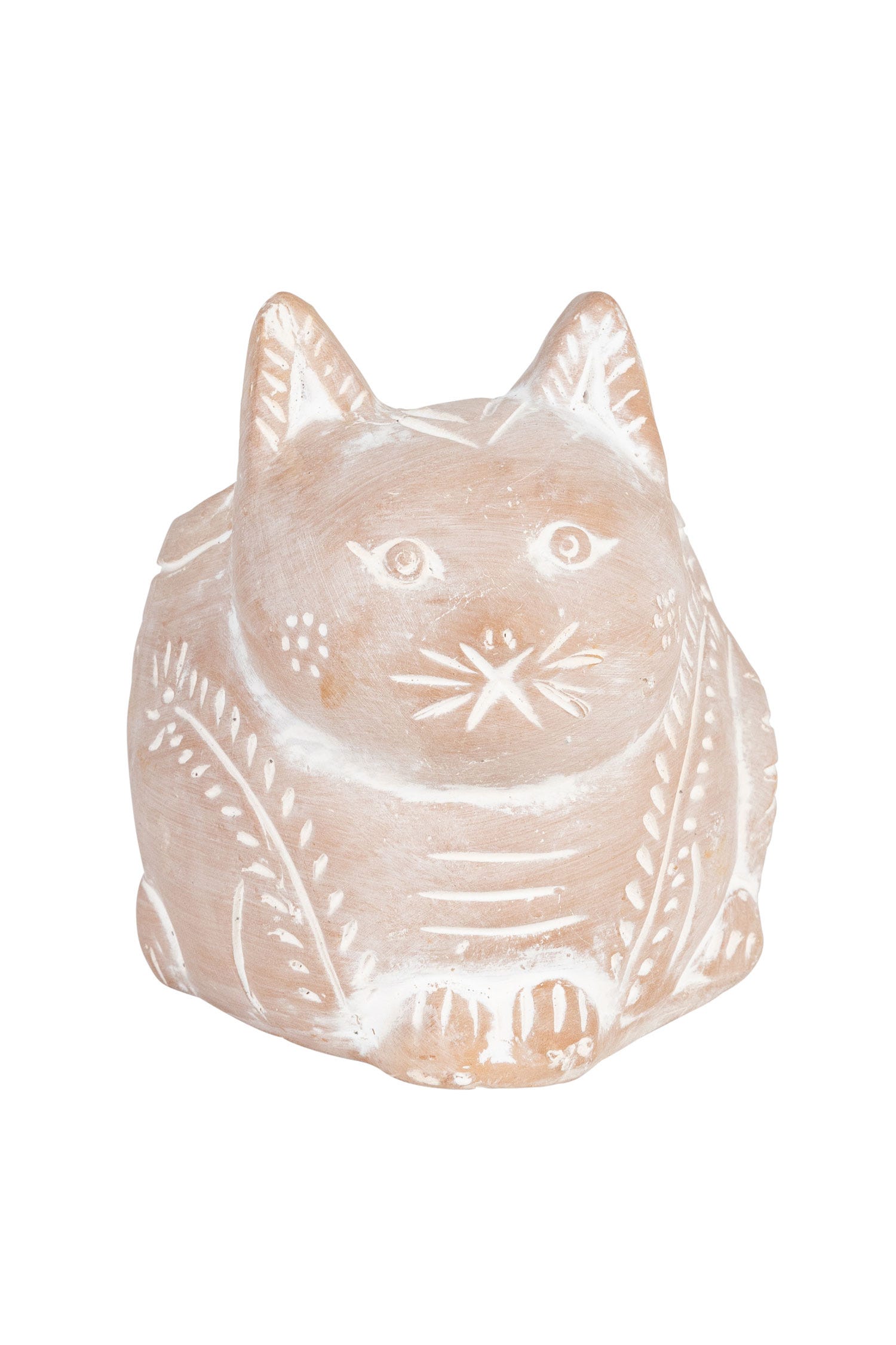 Petite Crouching Cat Planter - Ten Thousand Villages