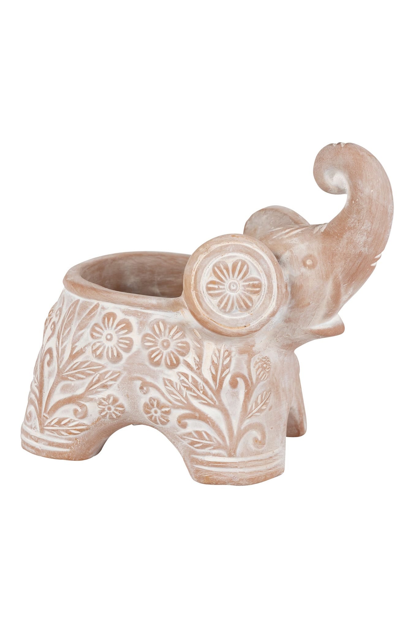 Trumpeting Elephant Planter - Ten Thousand Villages