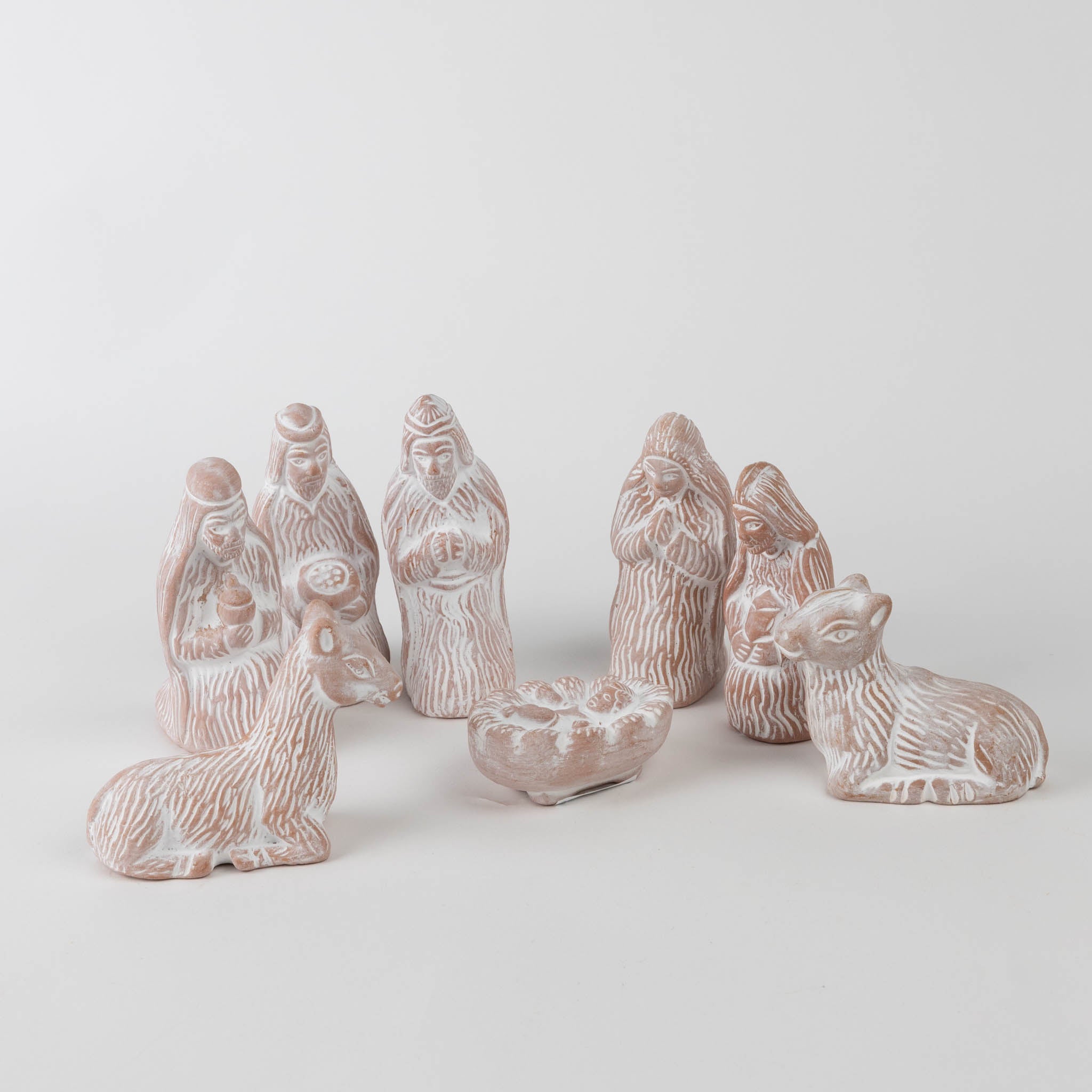 Silent Night Terracotta Nativity - Default Title (6601640)