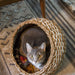 Recycled Sari Cat Basket thumbnail 5
