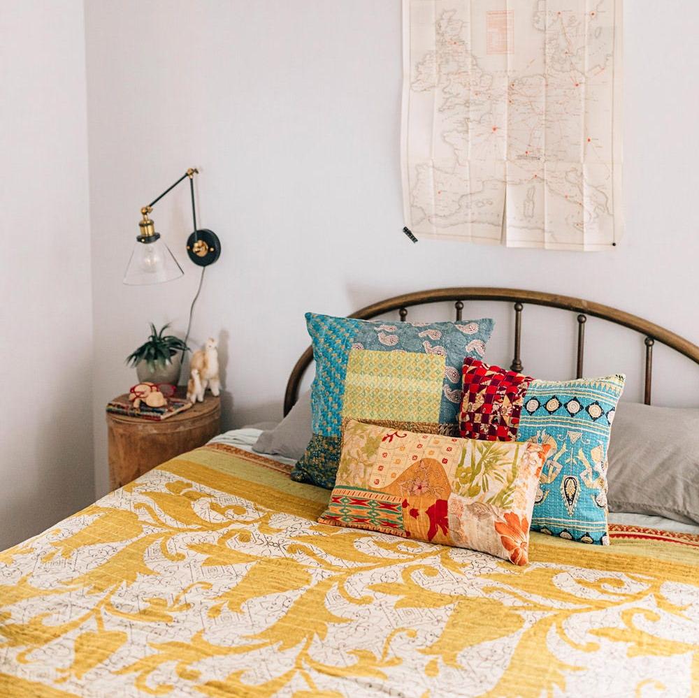 Sari Motif Cushion - Ten Thousand Villages