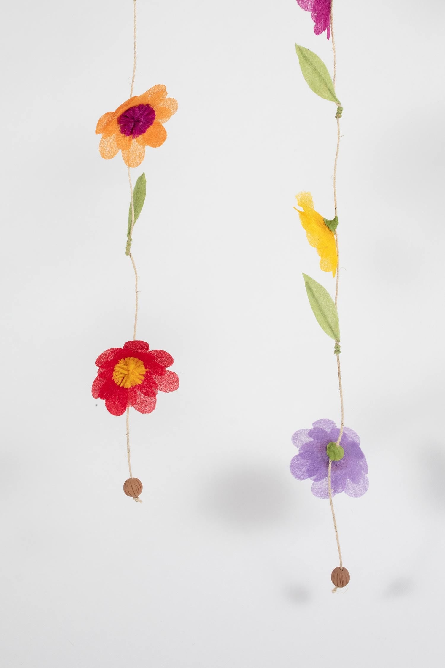 Silk Paper Flower Valance - Ten Thousand Villages