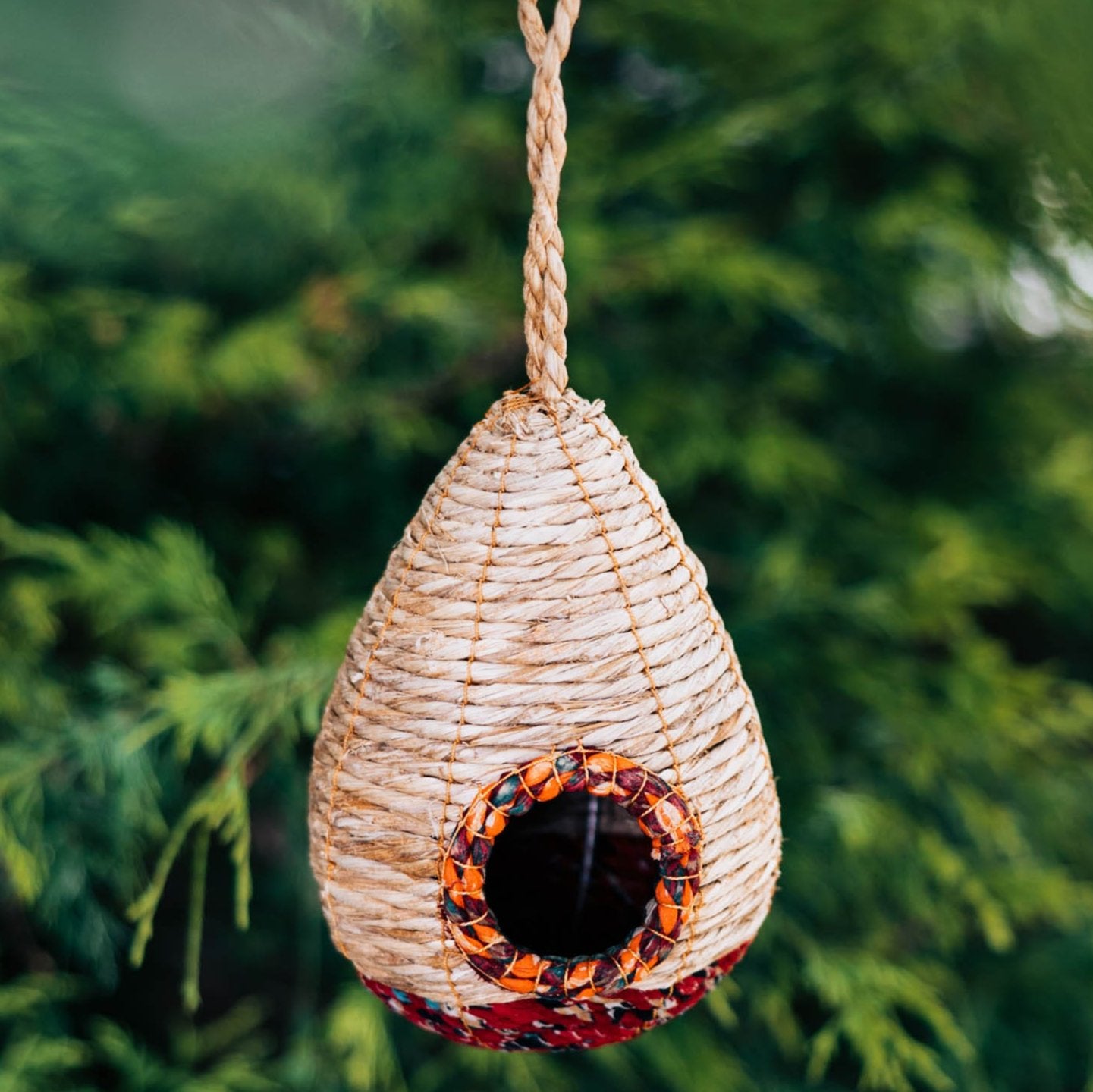 Teardrop Sari Birdhouse - Ten Thousand Villages