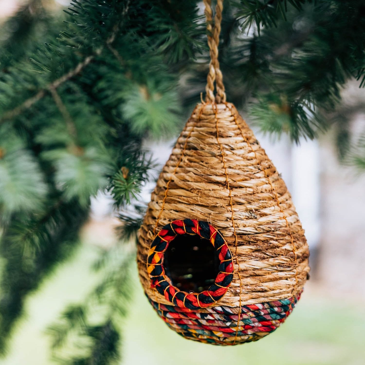 Teardrop Sari Birdhouse - Ten Thousand Villages