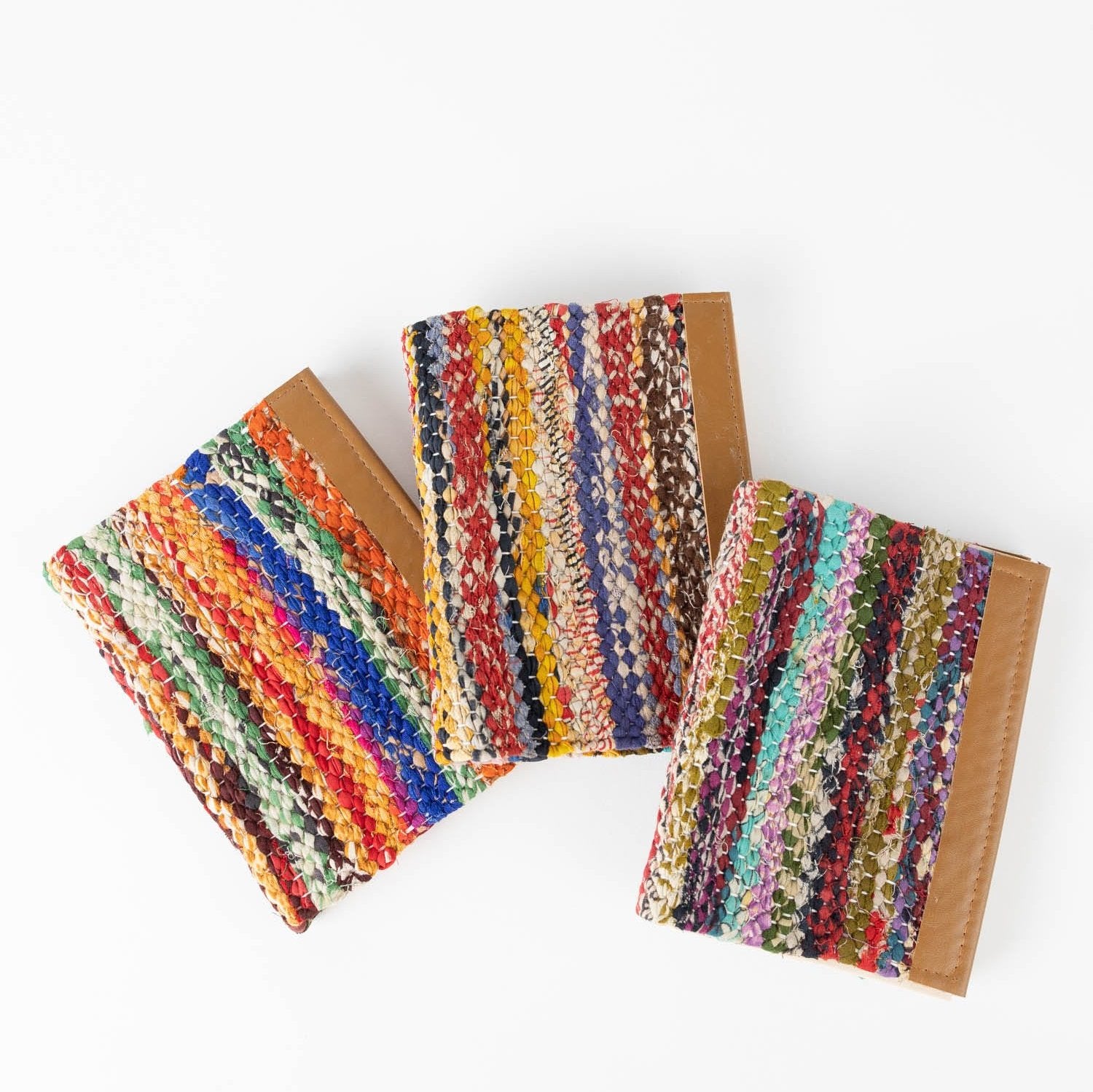 Woven Recycled Sari Journal - Ten Thousand Villages