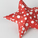 Polka Dot Star Ornament - Red thumbnail 2