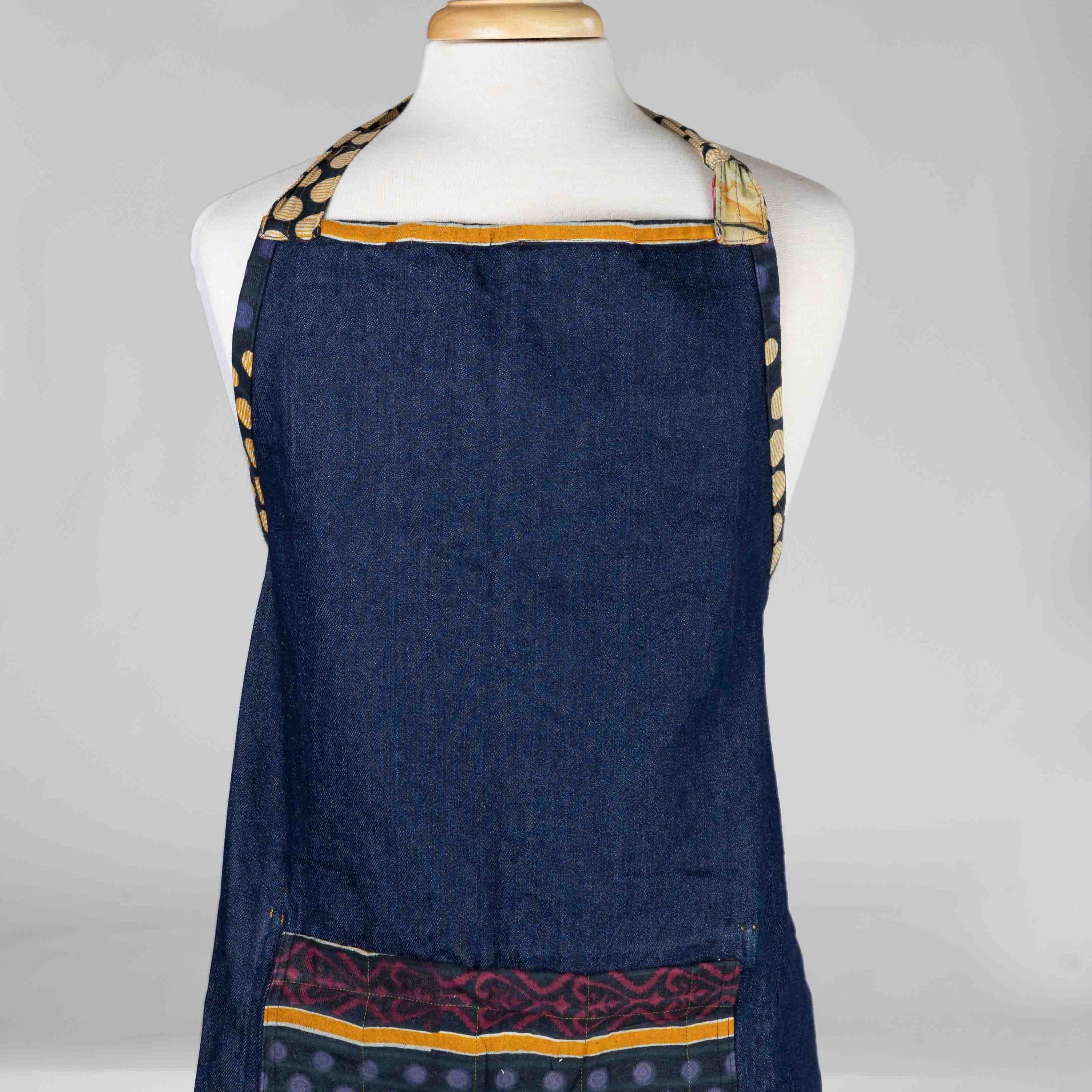 Reversible Sari Apron - Ten Thousand Villages