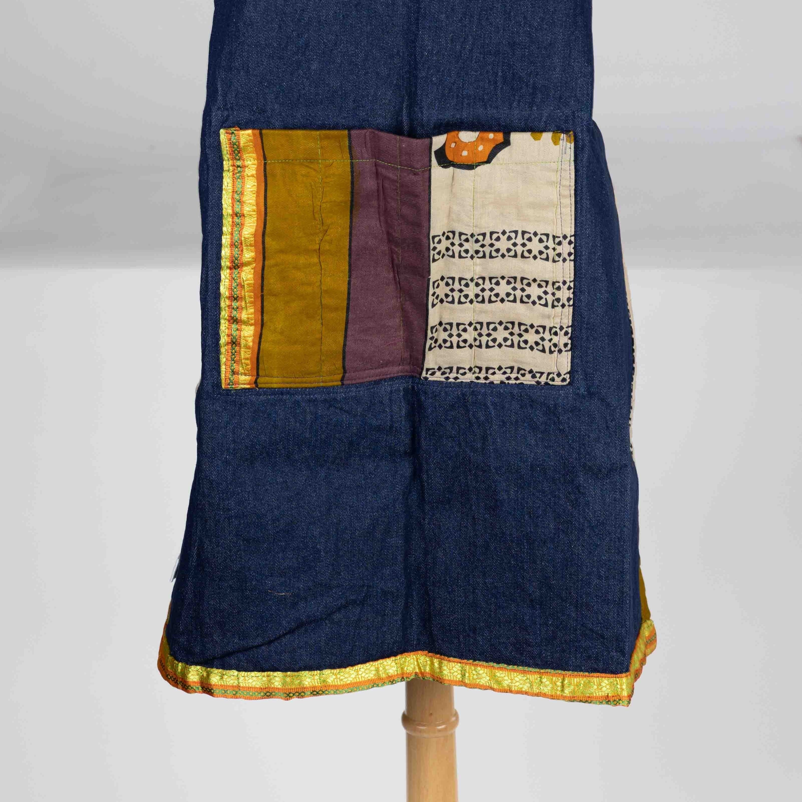 Reversible Sari Apron - Ten Thousand Villages