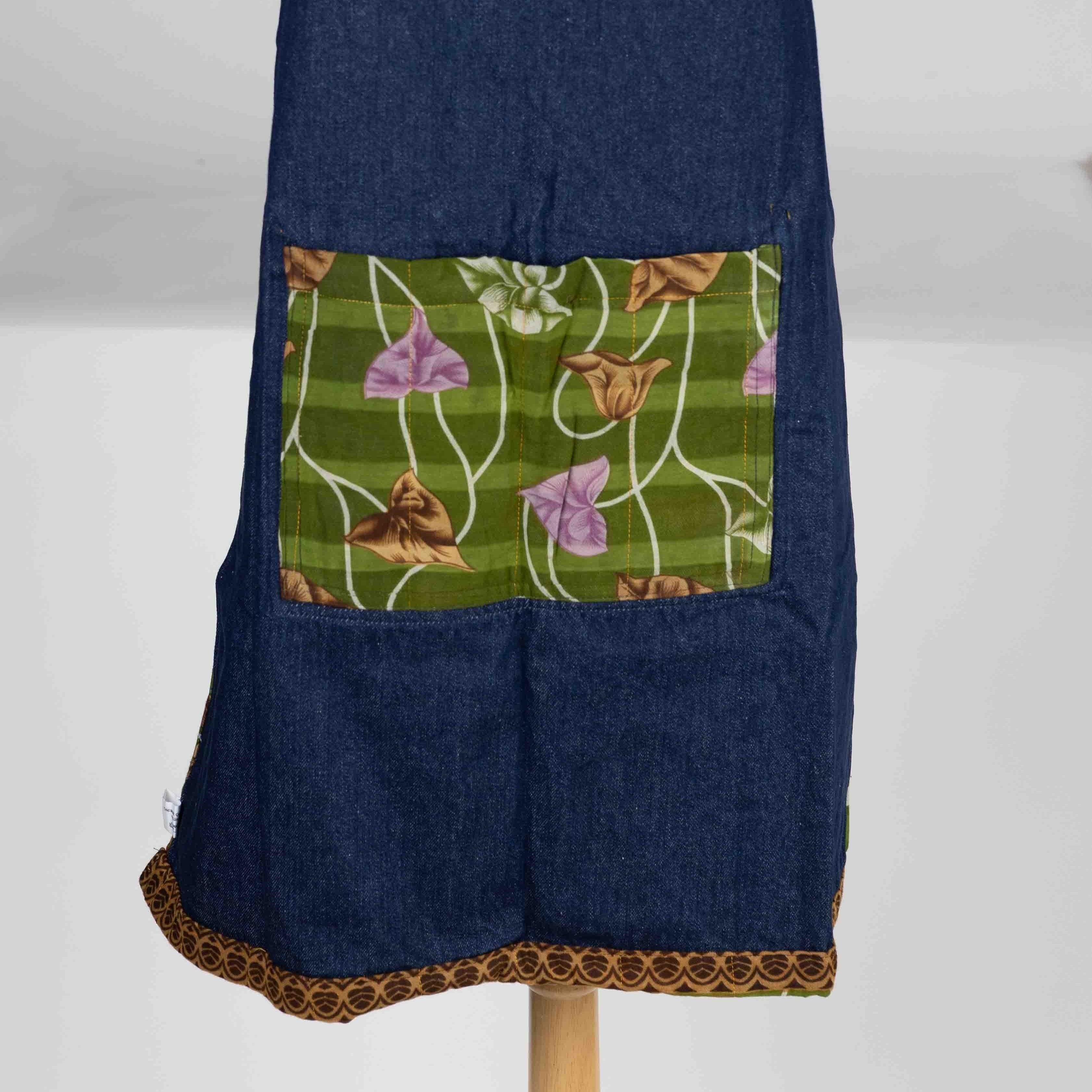 Reversible Sari Apron - Ten Thousand Villages