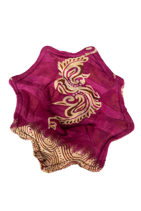 Upcycled Sari Bowl Cozy 1