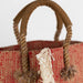 Jute & Cotton Bucket Bag - Red thumbnail 2
