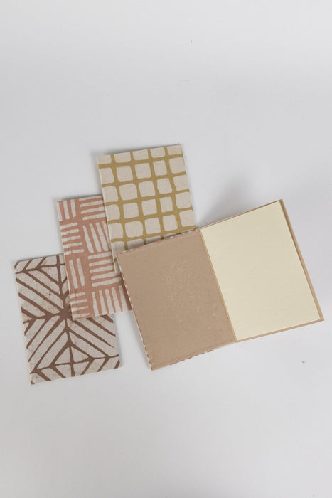 Batik Fabric Cards - Set of 6 2