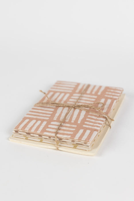 Batik Fabric Cards - Set of 6 6