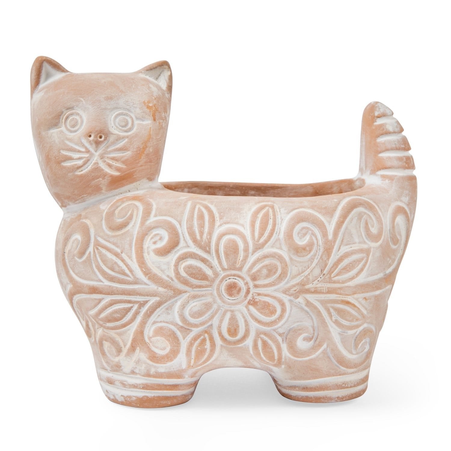 kitty plant pot Garden Kitty Planter – Ten Thousand Villages