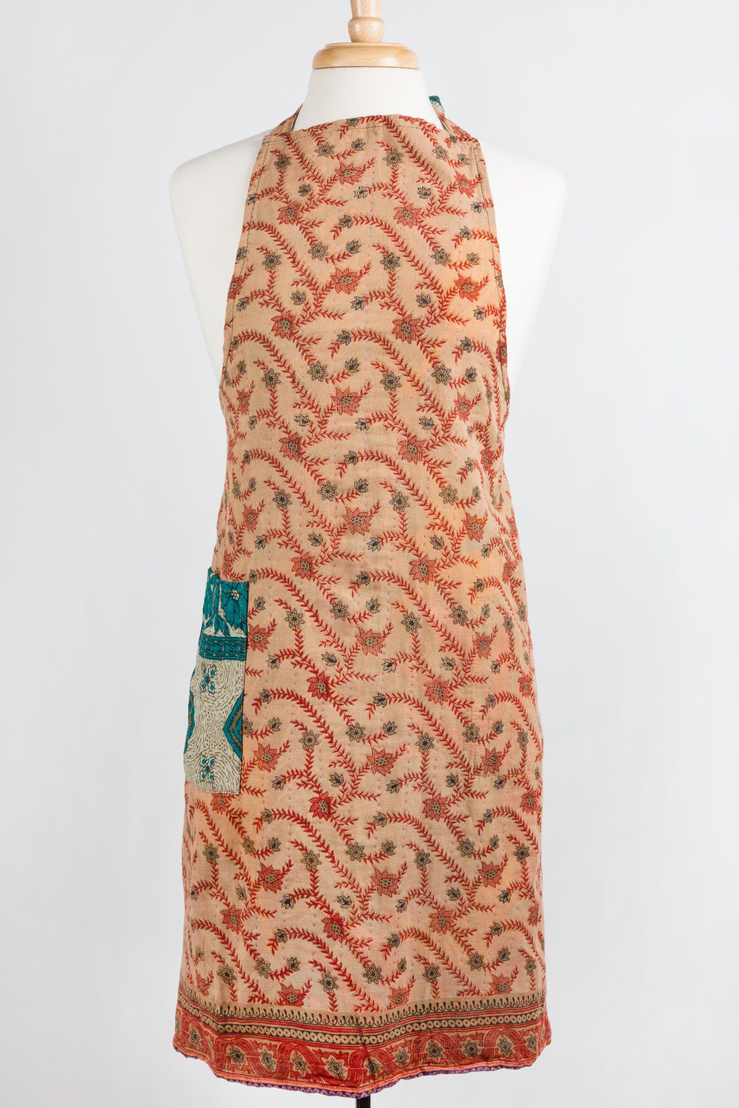 Upcycled Sari Apron - Ten Thousand Villages