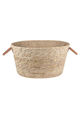Palm Leaf Laundry Basket