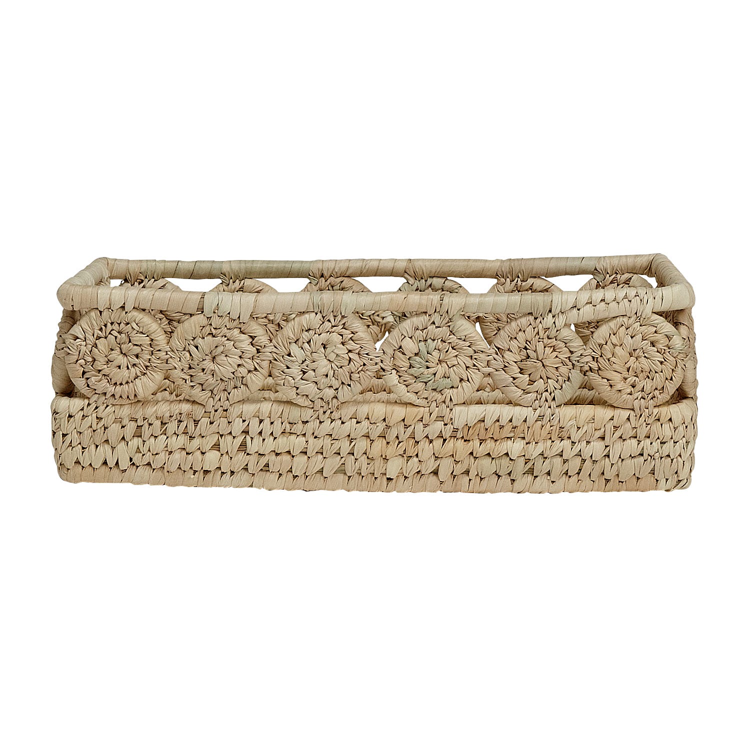 Palm Medallion Bread Basket - Ten Thousand Villages