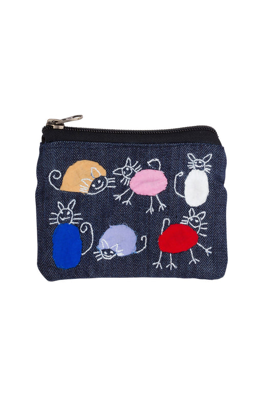 Colorful Cats Coin Purse