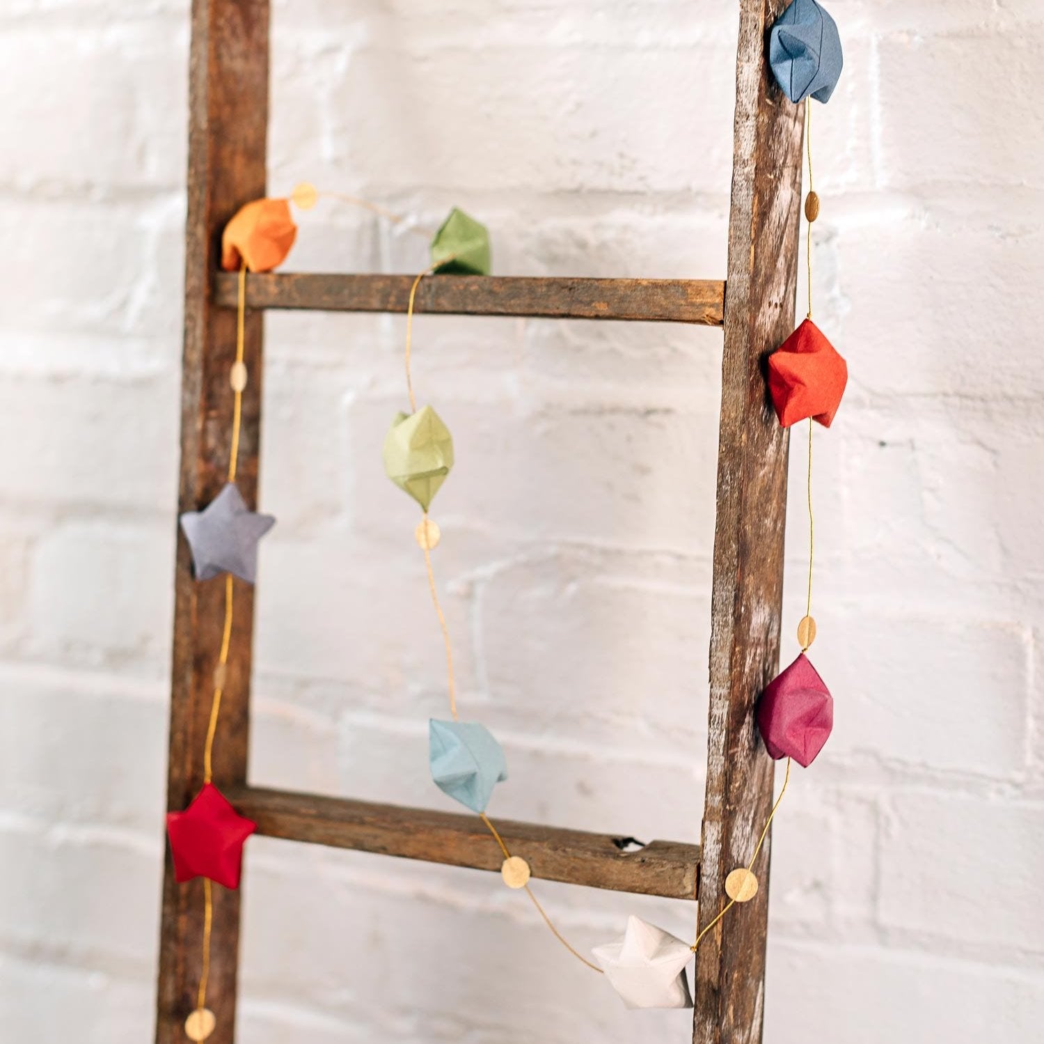 Rainbow Star Garland - Ten Thousand Villages