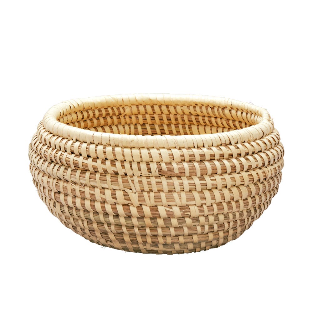 Rounded Kaisa Basket Bowl - Ten Thousand Villages
