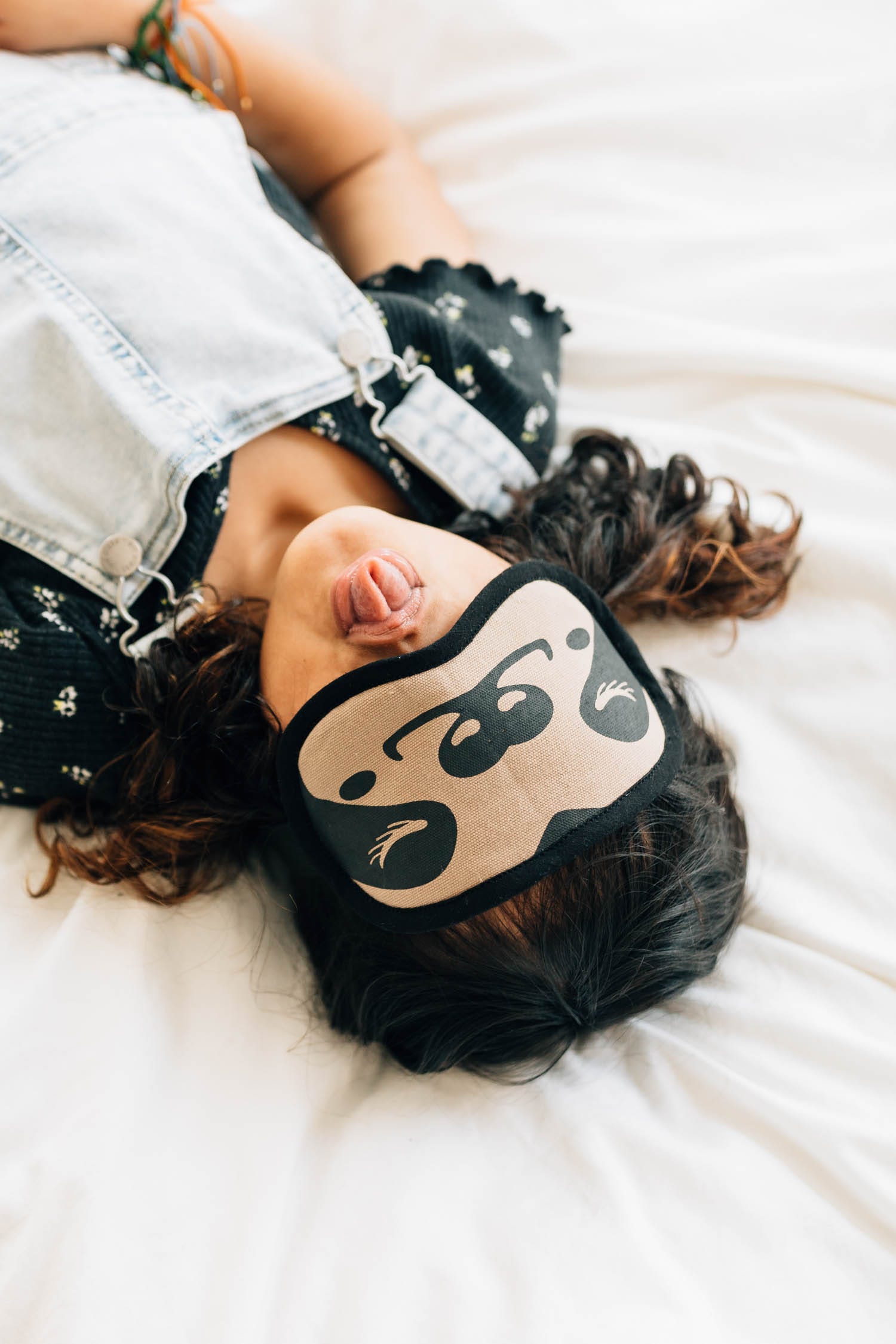 Sloth Velvet Sleep Mask - Ten Thousand Villages