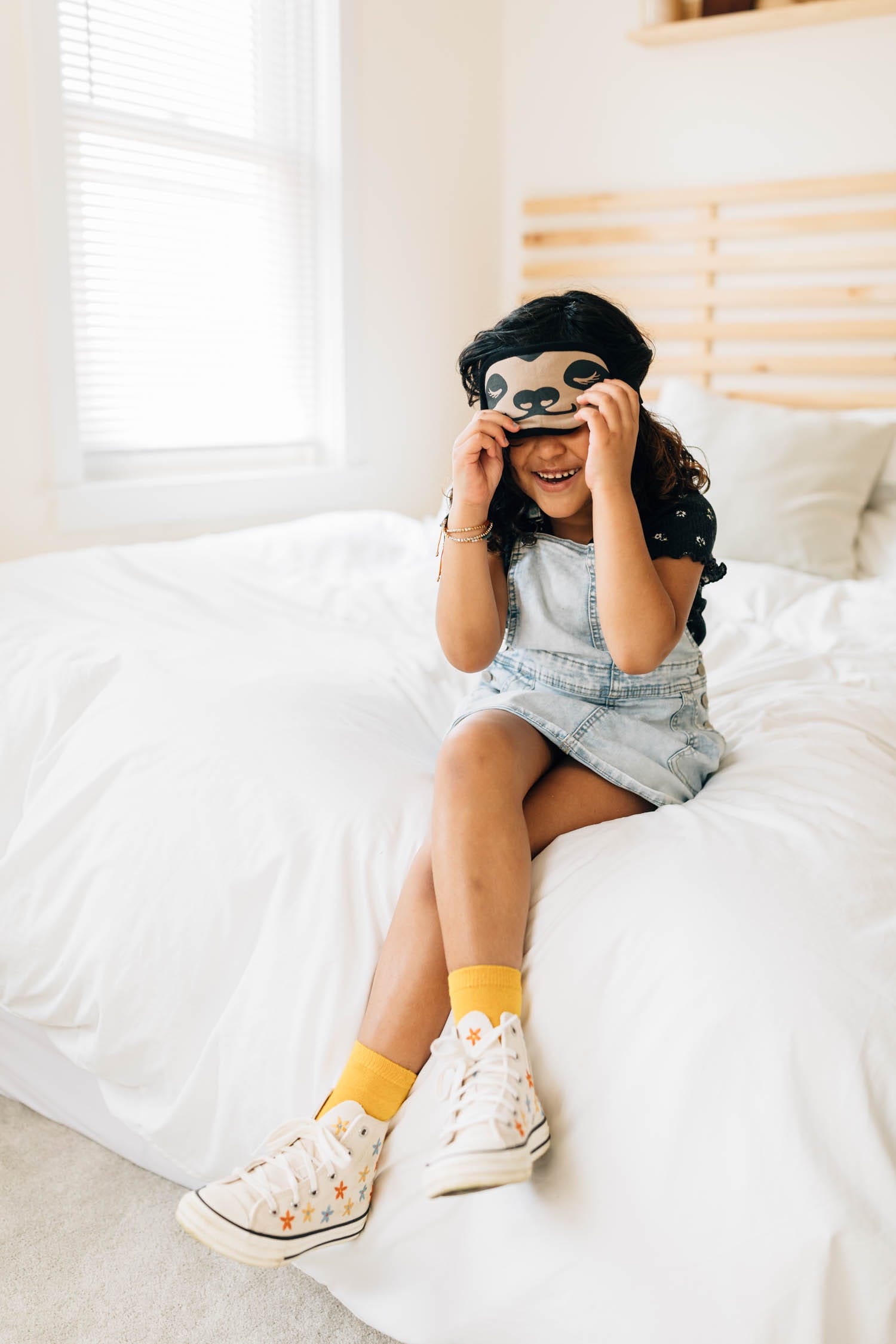 Sloth Velvet Sleep Mask - Ten Thousand Villages