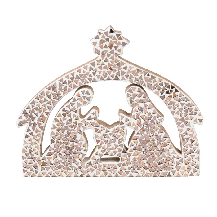 Mosaic Holy Family Nativity - Default Title (6801110) 1