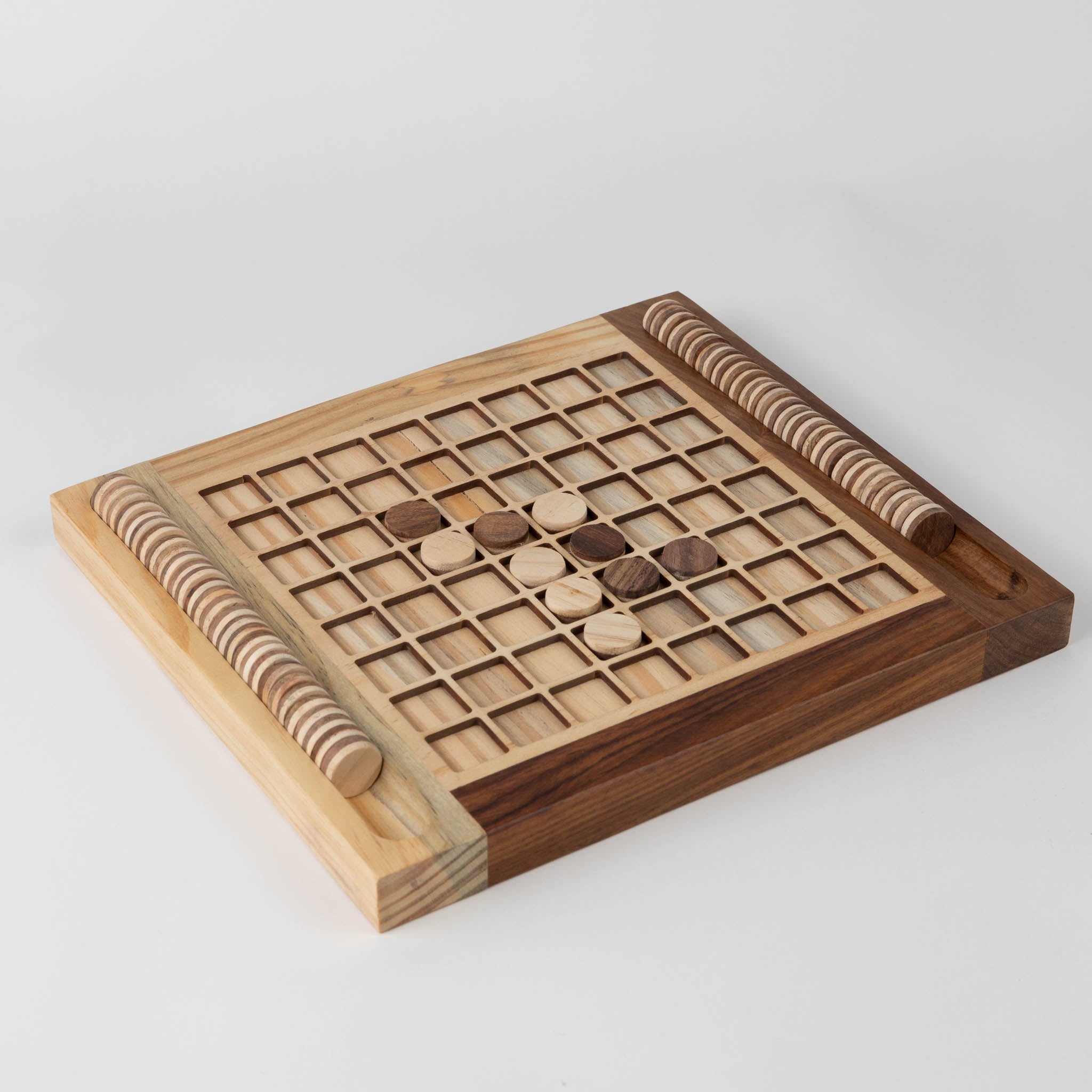 Handcarved Wood Reversi Game – Ten Thousand Villages