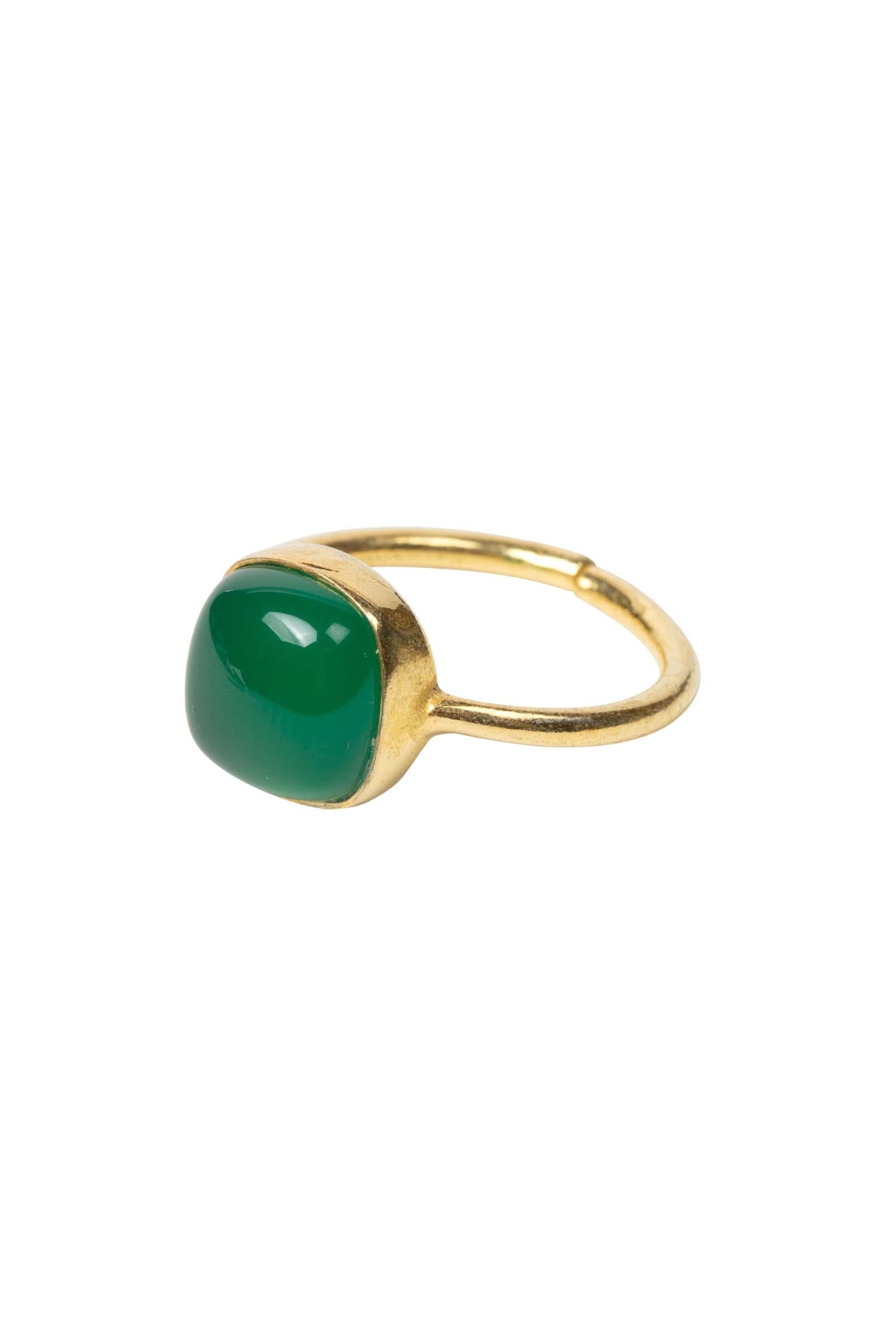 Green Onyx Ring - Ten Thousand Villages