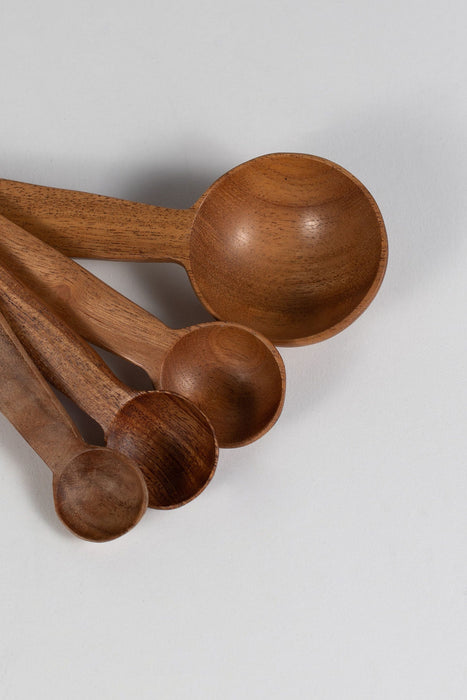 Wood Measuring Spoons 2