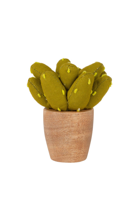 Handmade Mini Cotton Prickly Pear Cactus 1