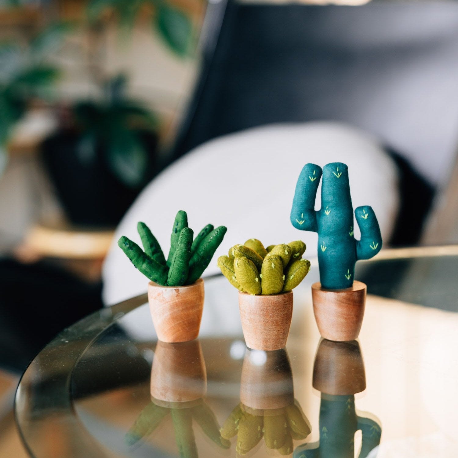 Handmade Mini Cotton Saguaro Cactus - Ten Thousand Villages