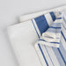 Multi-Striped Blue White Tea Towel thumbnail 2