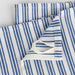 Small Stripe Blue White Tea Towel thumbnail 3