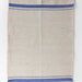 Blue Tan Wide Stripe Tea Towel Set - Set of Three thumbnail 2