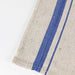 Blue Tan Wide Stripe Tea Towel Set - Set of Three thumbnail 3
