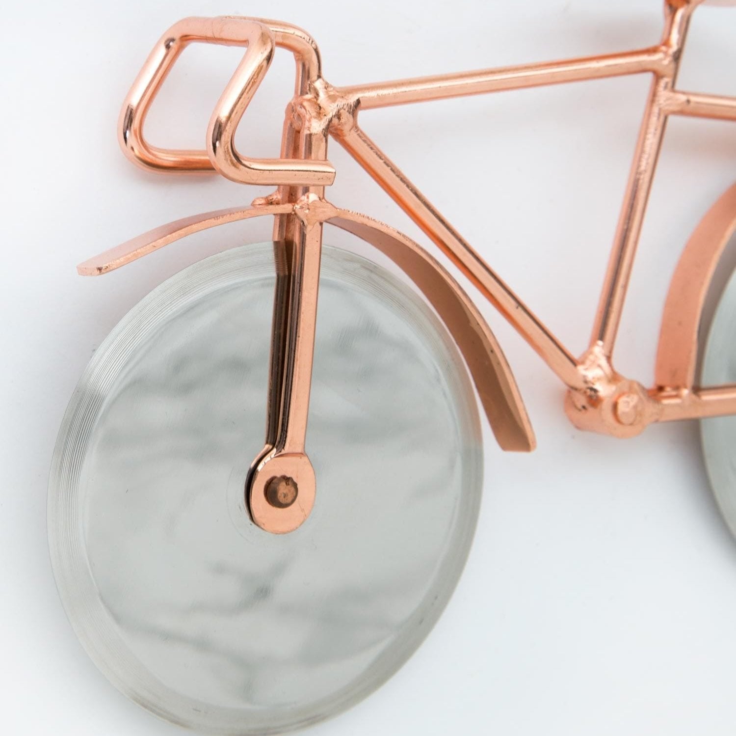 Ten Thousand Villages Bicycle Pizza Cutter - Thumbnail 5
