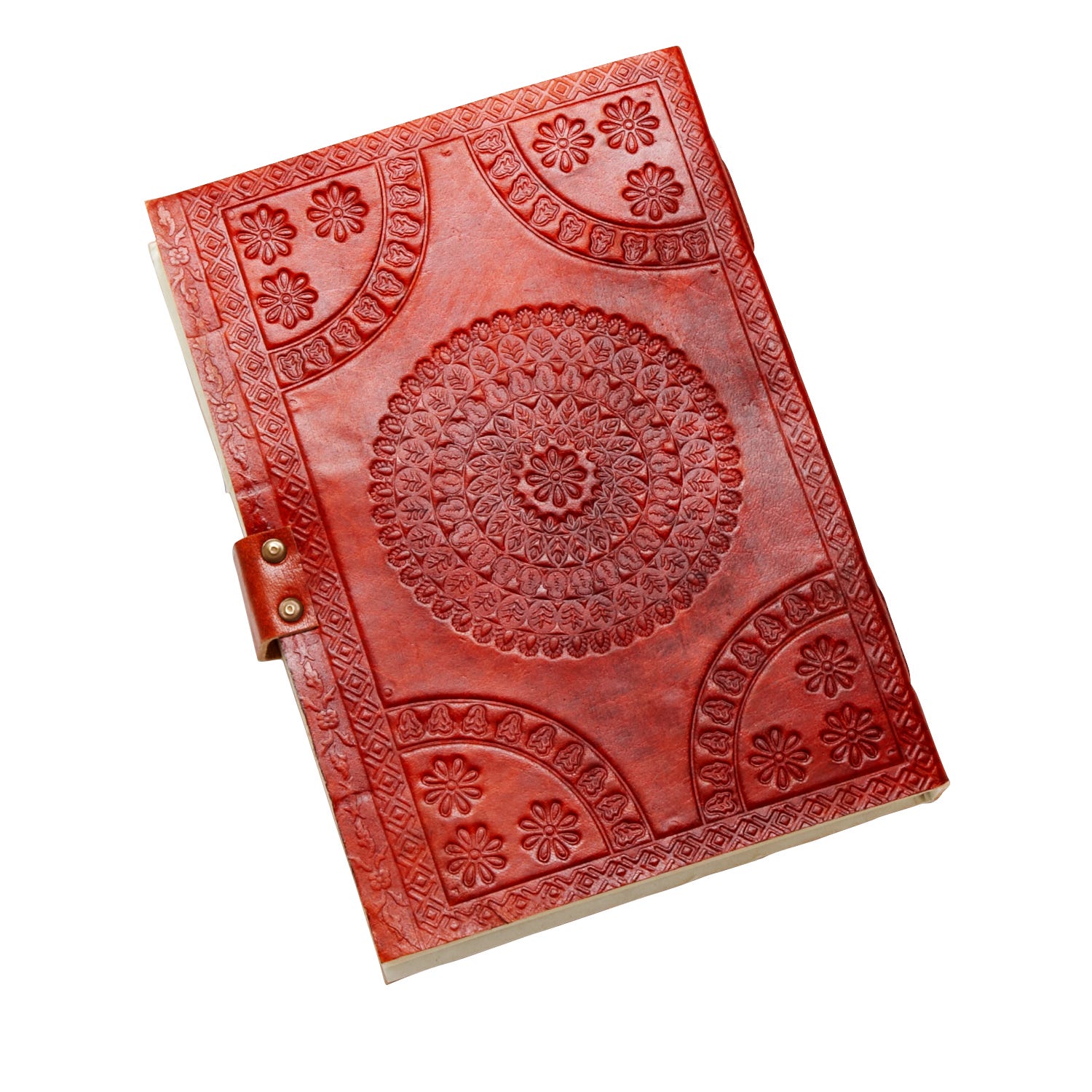 Leather Elephant Journal - Ten Thousand Villages