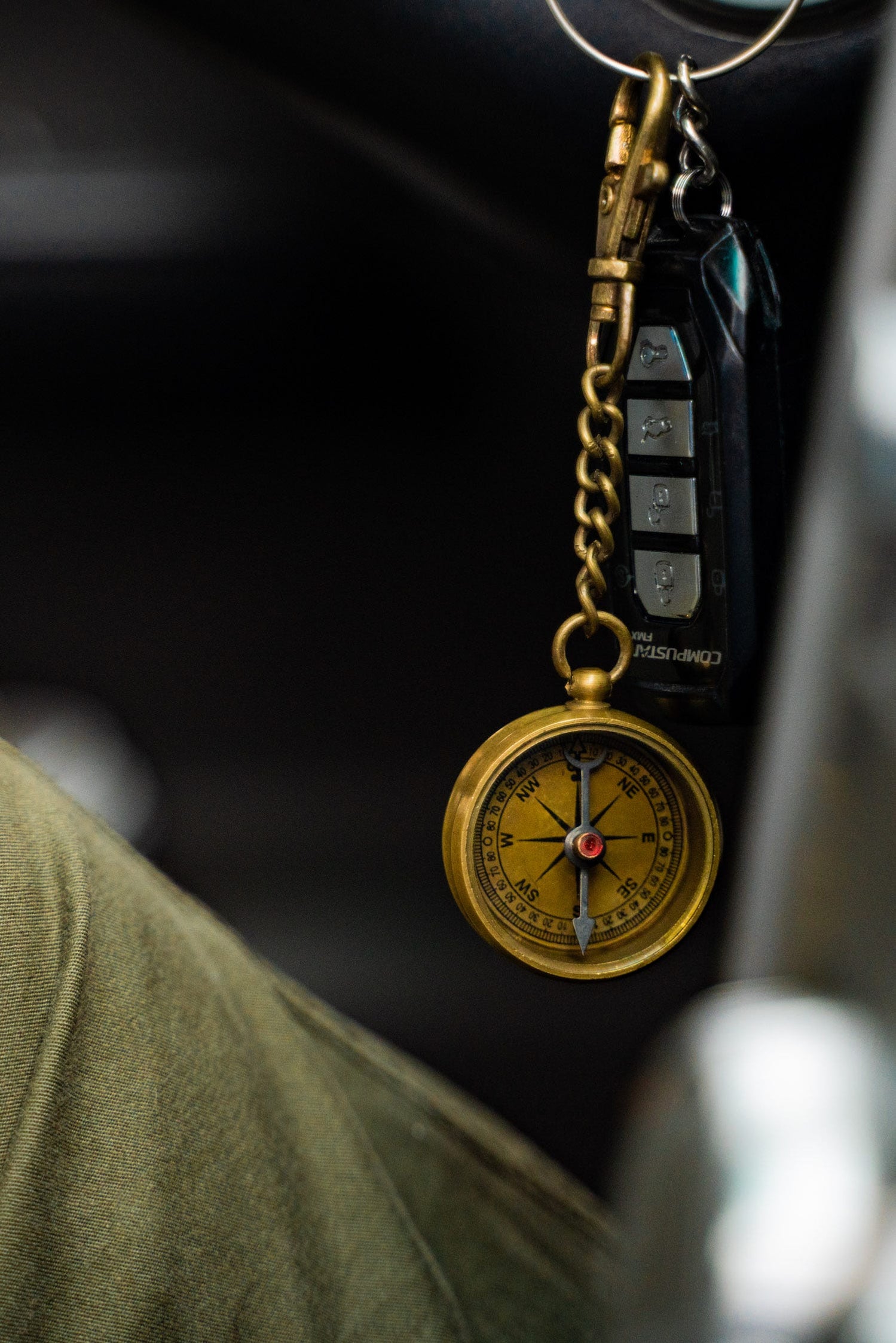 Compass Key Chain — Ten Thousand Villages