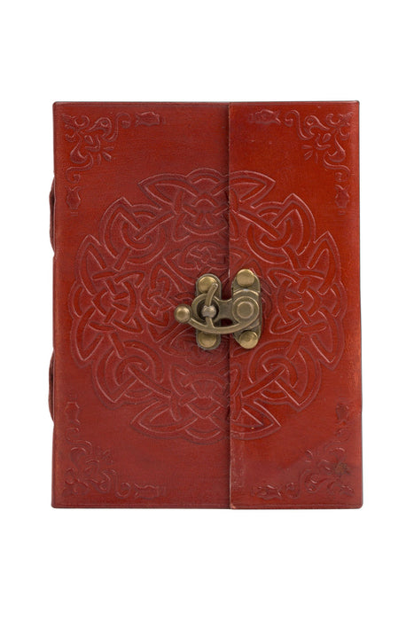 Endless Knot Leather Journal 1