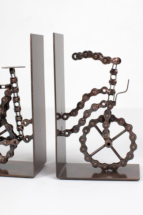 Bicycle Chain Bookends 2