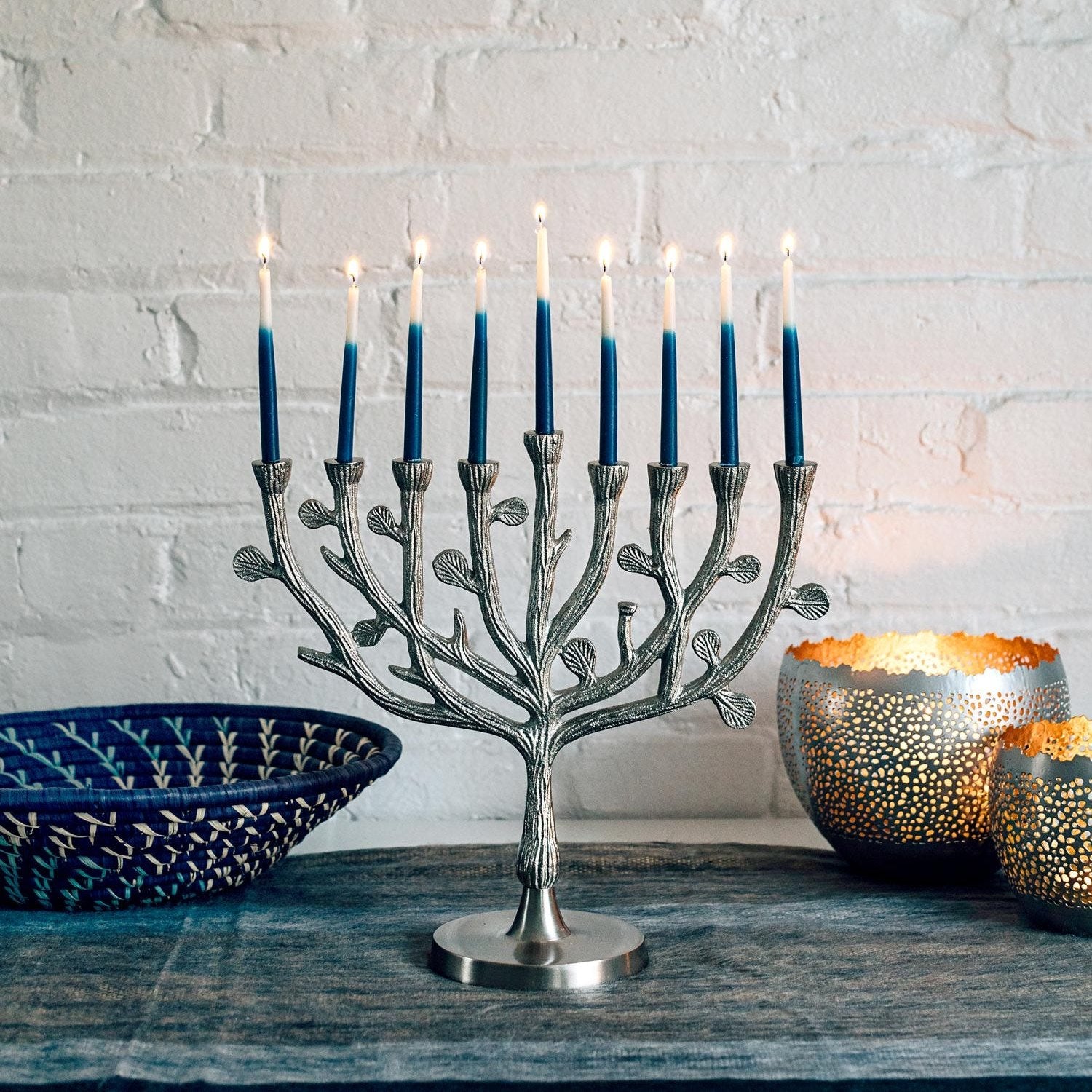 Tree of Life Menorah - Ten Thousand Villages